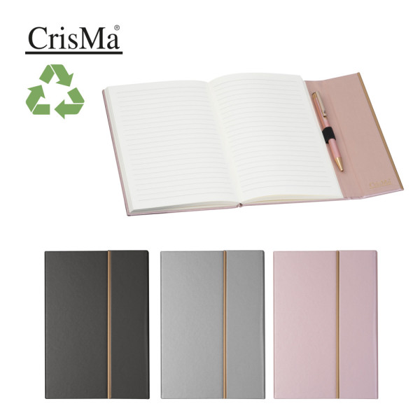 CrisMa Set aus Notizbuch und Kugelschreiber MAGGIE