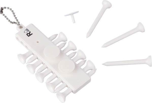 Golftee-Set Aveline aus recyceltem ABS