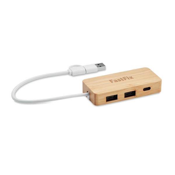 HUBBAM - 3 Port USB Hub