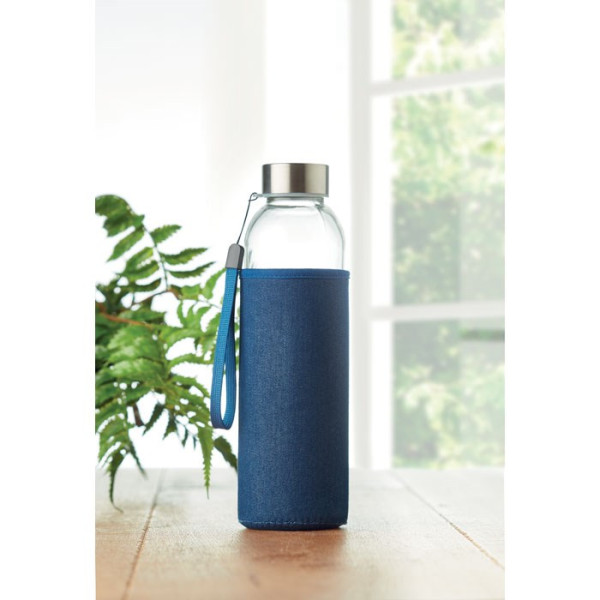 UTAH DENIM - Trinkflasche Glas 500ml
