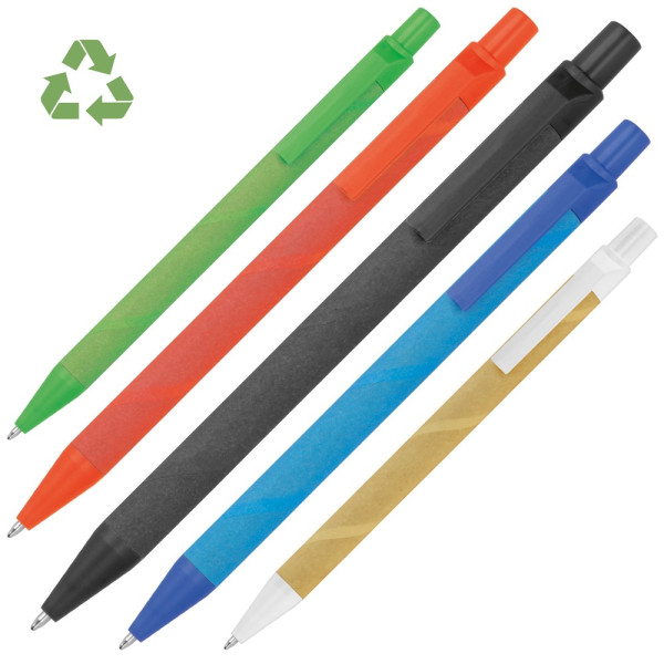 Kugelschreiber aus Papier und Mais DOMENICA