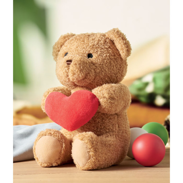 SNUGGLE - Teddybär mit Herz 23cm