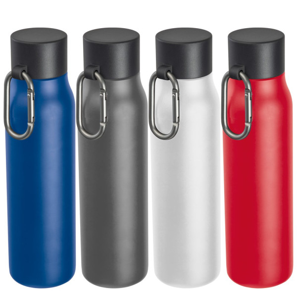 Vakuum Trinkflasche mit Karabiner, 600ml ANNIE