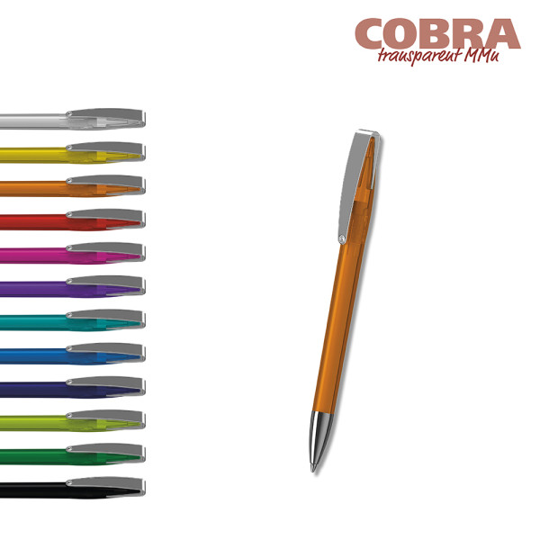 Klio-Eterna - Cobra transparent MMn - Drehkugelschreiber