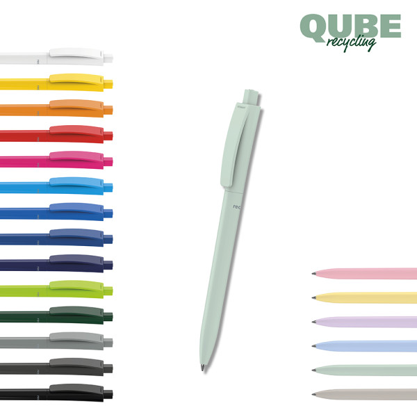 Klio-Eterna - Qube recycling - Druckkugelschreiber