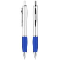 silber, blau