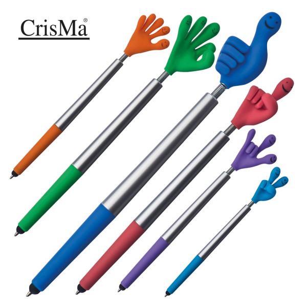 Smile Hand Kugelschreiber aus Kunststoff KARINA