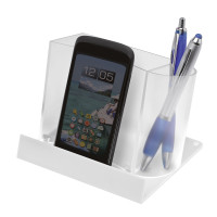 gefrostet glasklar/weiß