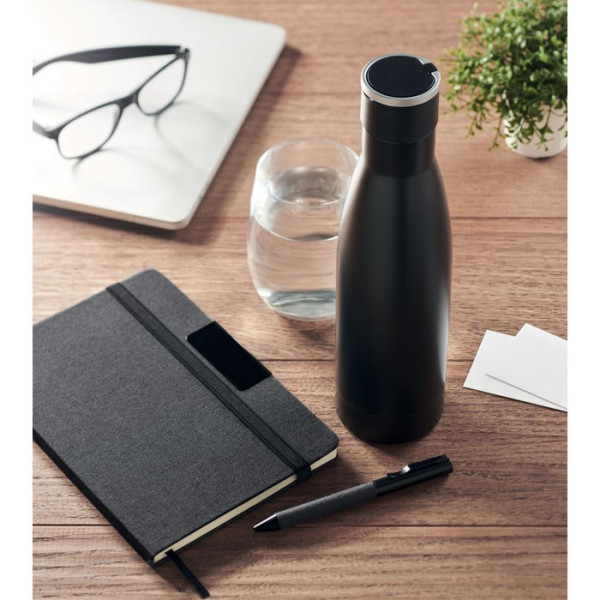 YOKOSO - Set Notizbuch mit Flasche