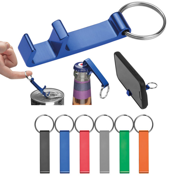 Schlüsselanhänger mit Flaschenöffner ADRIANO