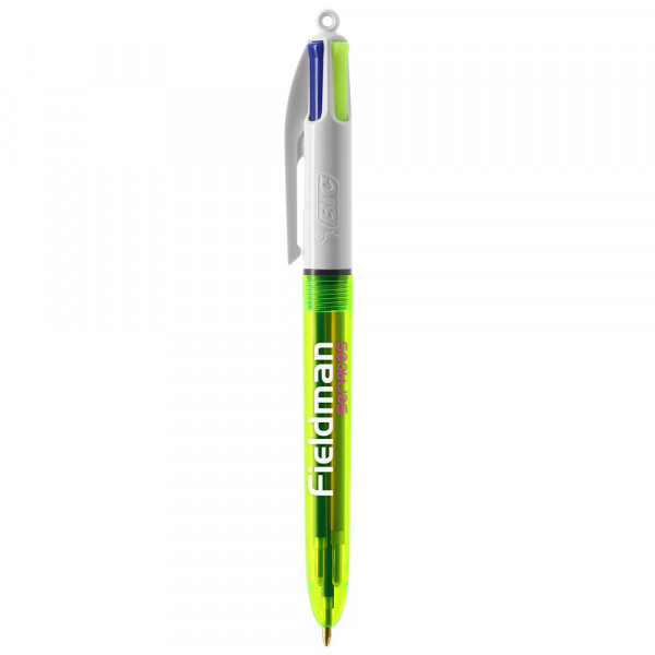 BIC® 4 Colours Fluo Kugelschreiber