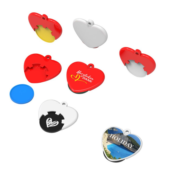 Chiphalter mit 1€-Chip 